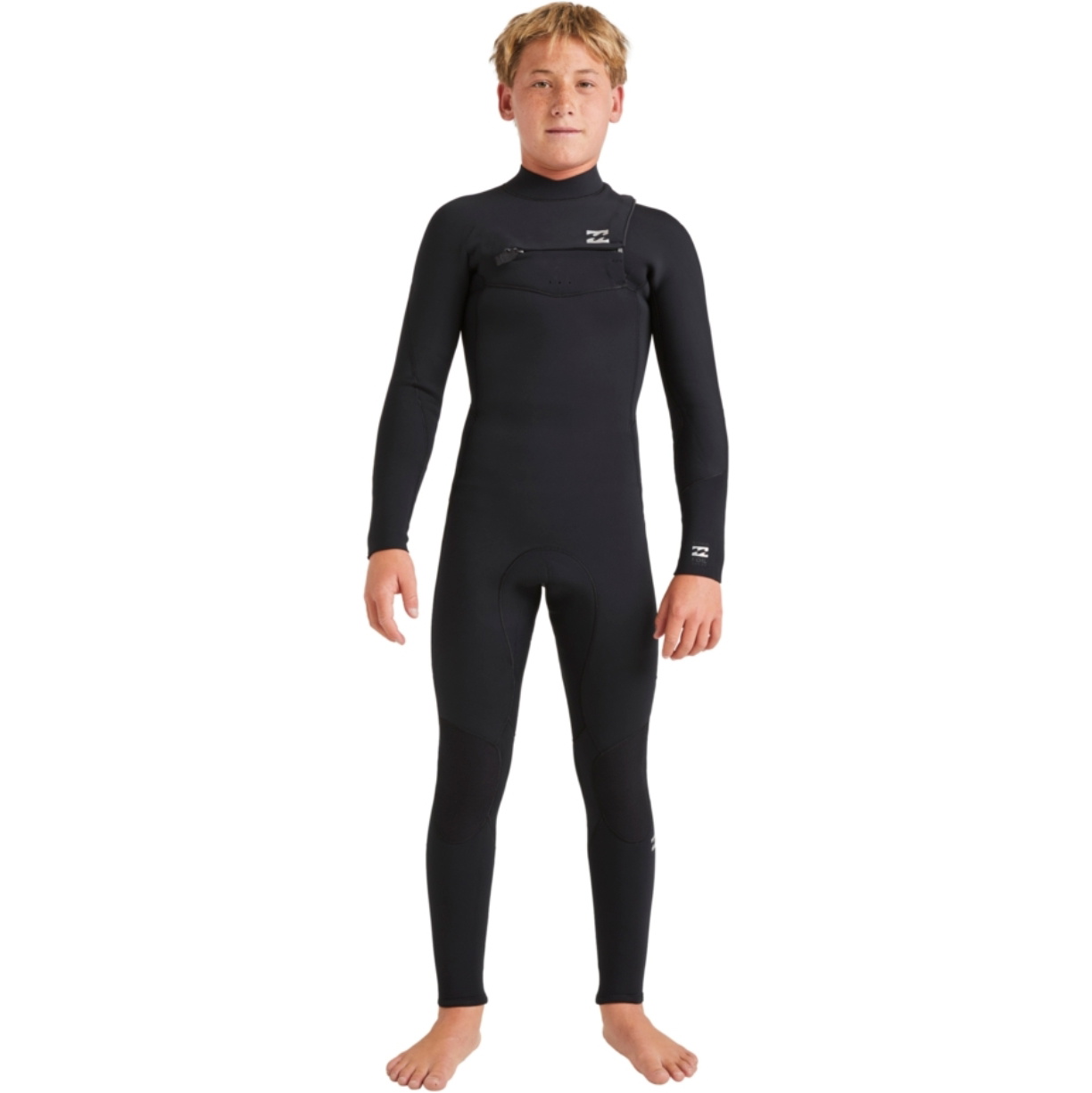 2025 Billabong Junior Foil 4/3mm Chest Zip Wetsuit ABBW100155
